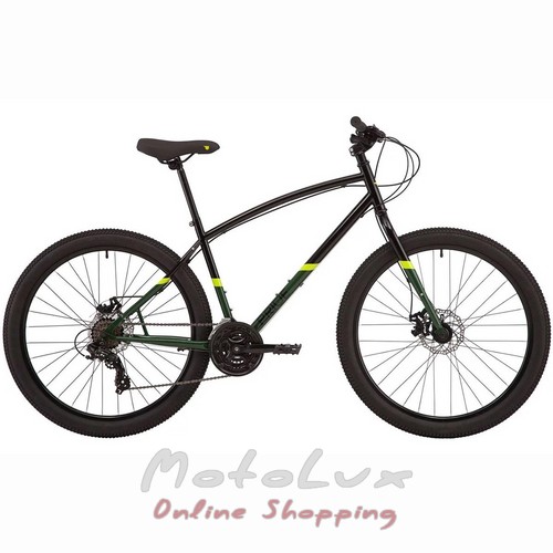 Гірський велосипед Pride Rocksteady 7.1, колеса 27,5, рама M, 2020, black