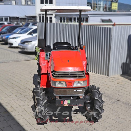 Yanmar F 7 mini traktor, használatban volt, piros