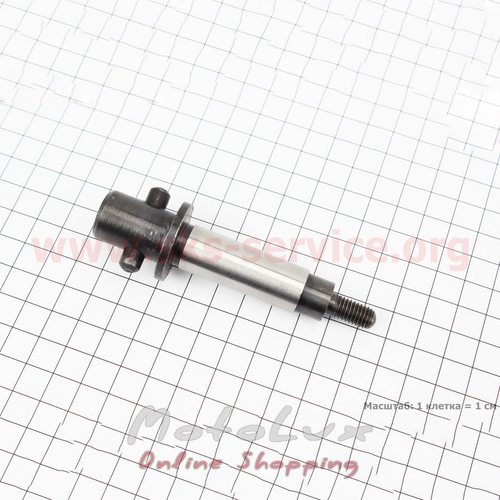 Manual starter shaft with R175A/R180NM thread