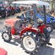 Yanmar F 7 mini tractor, was in use, red