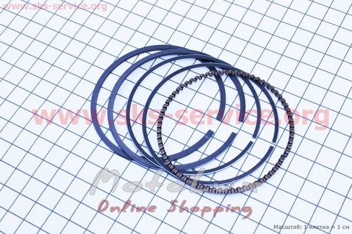 Piston rings Ø68mm +0.50, 168F