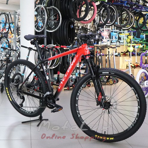 Horský bicykel Cyclone LX 27.5, rám 19, red and black, 2021