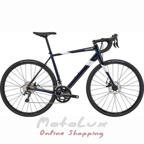 Közúti kerékpár Cannondale Synapse Tiagra 28", 54cm keret 2020, blue