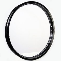 Lightweight 1.6x21 "GN-Motosport" wheel rim for motorcycles, Black
