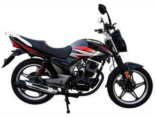 Motorcycle Musstang Region MT200 black