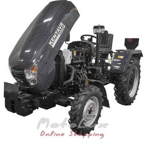 Kentavr 244 SD Tractor, 24 HP, 4x4, Narrow Tires, Double Clutch