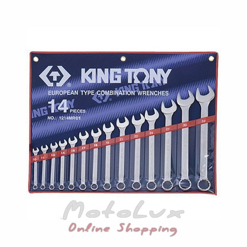 Набір ключів King Tony 1214MR01, 14 шт