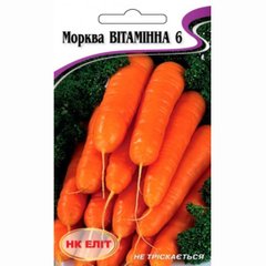 Насіння Морква Вітамінна 6, 2 г