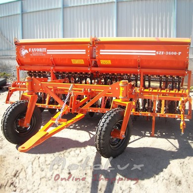 Traktorový sejač SZF-3.600-06P, valčekové kladky