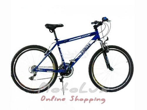 Horský bicykel Azimut Dakar, kolesá 26, rám 17, blue