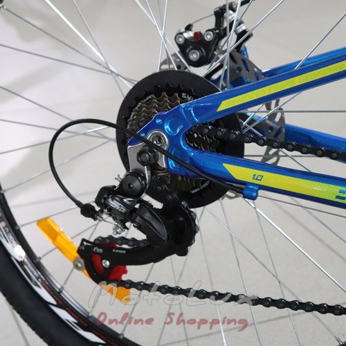 Bicykel pre tínedžerov Formula Blackwood 1.0 AM DD, koleso 24, rám 12,5, 2020, blue n green