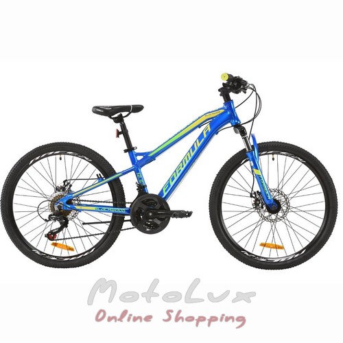 Bicykel pre tínedžerov Formula Blackwood 1.0 AM DD, koleso 24, rám 12,5, 2020, blue n green