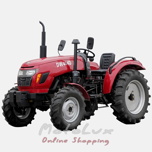 DW 404D tractor, 40 HP, 4 Cylinders, (4+1)x2, 4x4