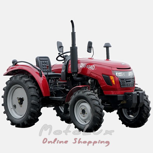 DW 404D tractor, 40 HP, 4 Cylinders, (4+1)x2, 4x4