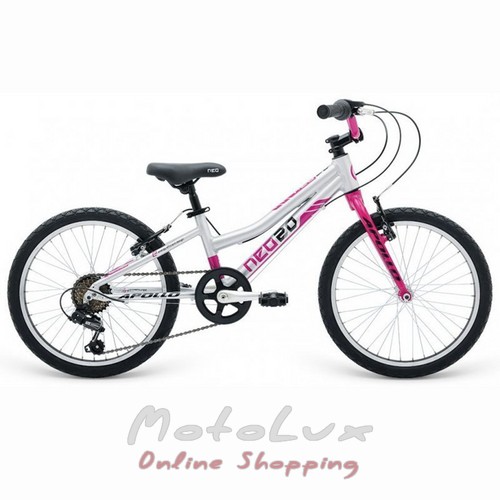 Велосипед Apollo Neo 20 6s girls, рожево-чорний, 2020