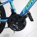 Підлітковий велосипед Formula Blackwood 1.0 AM DD, колесо 24, рама 12,5, 2020, blue n green