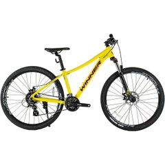 Mountain bike Winner Alpina, wheels 27.5, frame 17, yellow, 2022