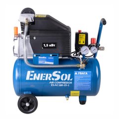 Enersol piston air compressor, 180 l min, 1.5 kW each, weight 20 kg