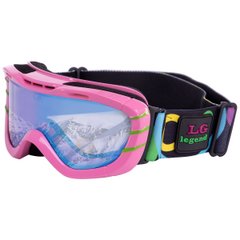 Children's ski goggles Legend, transparent lenses