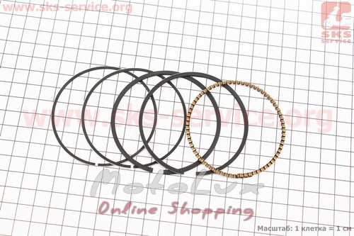 Piston rings Ø70mm, 170F, STD