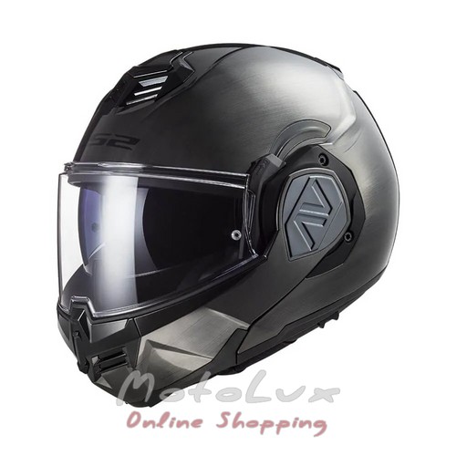 Motorcycle helmet LS2 FF906 Advant Jeans, size M, gray