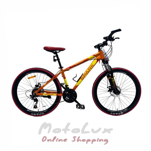 Подростковый велосипед Spark Tracker, колесо 26, рама 15, оранжевый
