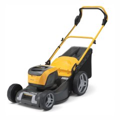 Stiga Collector548AEKit cordless lawnmower, black with orange