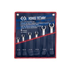 Набор ключей разрезные King Tony 1306MR, 6 шт