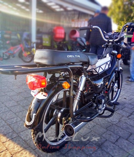 Moped Musstang MT110-1, Delta, black
