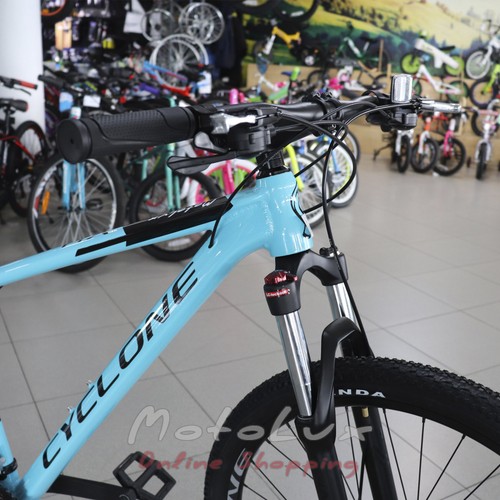 Гірський велосипед Cyclone AX, колесо 27,5, рама 17, 2020, blue