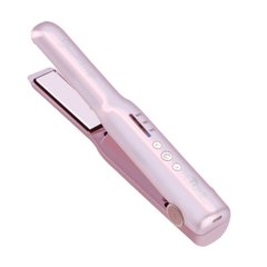 Бездротовий випрямляч для волосся Tico Professional Glamour Magic, рожевий