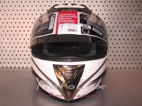 Beon B500 helmet with mirror visor