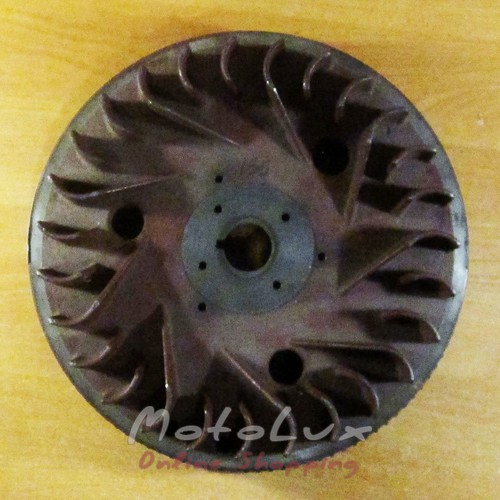 Flywheel and crown for walk-behind tractor, 186F