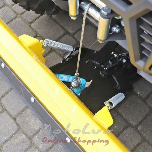 Сніговідвал для квадроцикла Dominator універсальний, жовтий, 120х150