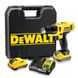 Cordless drill-screwdriver DeWALT DCD710D2, XR-Lion, 10.8V, 2 batteries 2 A/r, 24 Nm