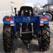 Mini tractor DongFeng DF 244D G2, 24 hp, reverse, wide rubber, blue