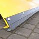 Snow plow for Dominator ATV universal, yellow, 120х150
