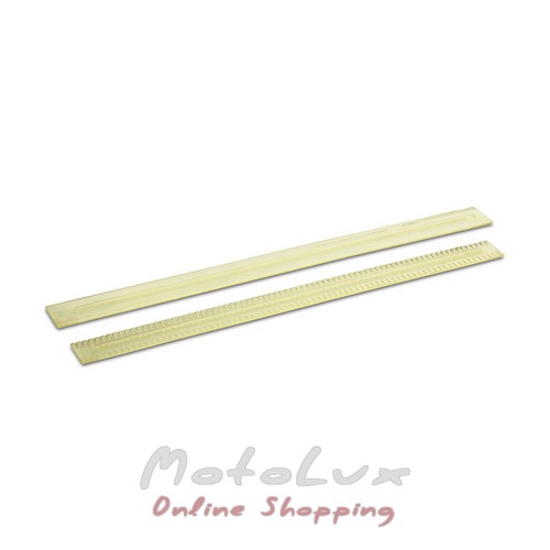 Ribbed sealing strip kit made of oil resistant rubber, ribbed, oil resistant, 1010 mm