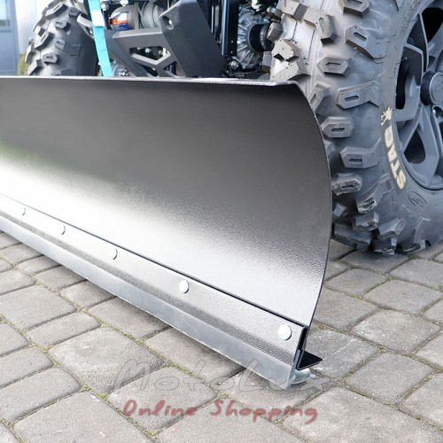 Snow plow for ATV Dominator universal, black, 120x150