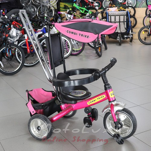 Триколісний велосипед Tilly Combi Trike BT-CT-0013, pink