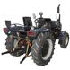 Kentavr 404S traktor, 40 LE, 4x4, 4 henger, 2 hidraulikus kimenet, szürke