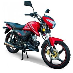 Мотоцикл Spark 125C-2CD, черно-красный