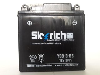 Акумулятор Skyrich YB9-B-BS, 12V 9Ah, кислотний