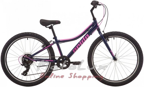 Підлітковий велосипед Pride Lanny 4.1, колесо 24, 2019, blue