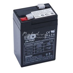 Battery Outdo OT 4.5-6, 6V 4.5Ah, acidic