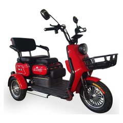 Three-wheel electric scooter Fada Teni FDET 06NLA-60, 650W, red