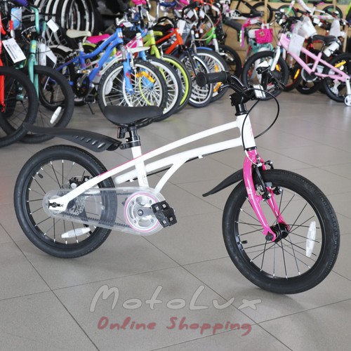 Children's bicycle RoyalBaby H2, wheels 16, 2020, pink