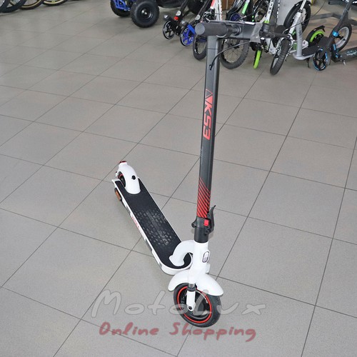 Electric scooter Yadea KS3, 500W, white n black n red