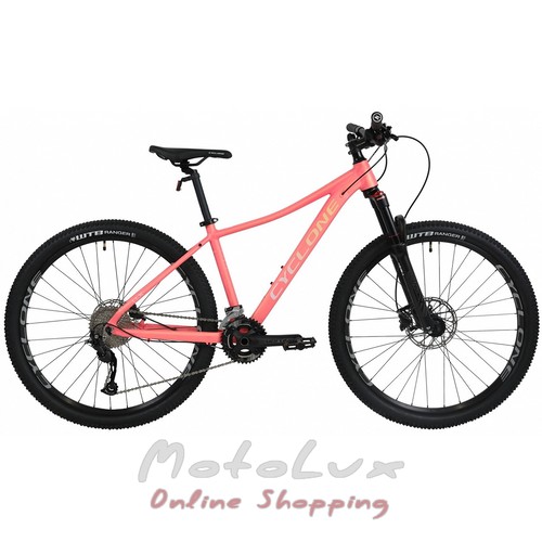 Mountain bike Cyclone LLX, kerekek 27,5, váz 16, rózsaszín, 2023