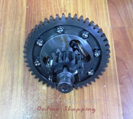 Differential kit for motor tractor